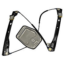 V10-9827 Front, Driver Side OE Replacement Series Power Window Regulator, Without Motor