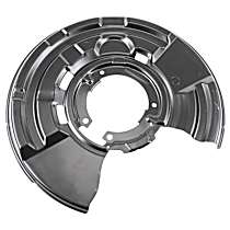 Rear, Driver Side Brake Dust Shields - Replaces OE Number 34 21 6 792 243