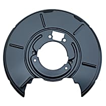 Rear, Driver Side Brake Dust Shields, 2.5L, enginedes : M56; Coupe; mfrbodycodename : E46; With Oe No. 34211158991