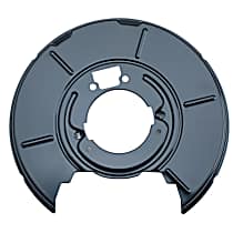 Rear, Passenger Side Brake Dust Shields, 2.5L, enginedes : M56; Coupe; mfrbodycodename : E46; With Oe No. 34211158992