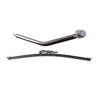 Rear, Passenger Side Wiper Arm, Aftermarket Grade; With Wiper Blade And Cap