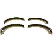 V30-0490 Parking Brake Shoe - Direct Fit, 2-Wheel Set
