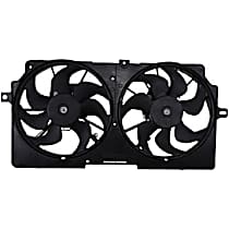 Radiator Fan 6 Cyl 3.4L, With Heavy Duty Cooling, Dual fan, VDO OE Replacement