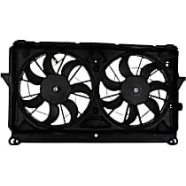 Radiator Fan 8 Cyl 6.2L, Dual fan, VDO OE Replacement - 