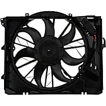 Radiator Fan 6 Cyl 3.0L, With Towing Package, Single fan, VDO OE Replacement - 