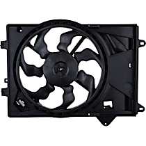 VDO OE Replacement Radiator Fan 4 Cyl., 1.8L Engine Single fan 