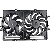 Radiator Fan 4 Cyl 2.0L, Dual fan, VDO OE Replacement - 
