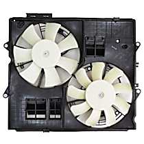Radiator Fan 8 Cyl 4.4L, Dual fan - 