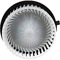 Blower Motor, with Blower Wheel, Lock Tab Flange Replacement, Models With Detachable Vent Tube Replacement, OE Replacement Series - Front