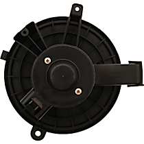 Blower Motor, with Blower Wheel, 2 Bolt Flange And Lock Tab Replacement, OE Replacement Series - Front