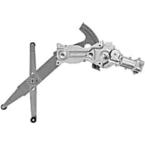WL41887 Front, Passenger Side VDO OE Replacement Power Window Regulator, With Motor