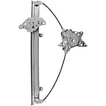 WR40723 Front, Driver Side VDO OE Replacement Power Window Regulator, Without Motor