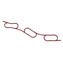 11-61-1-740-069 OE Replacement Series Intake Manifold Gasket - Set
