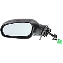 Driver Side Mirror, Power, Manual Folding, Heated, Paintable, Without Signal Light and Memory, With Puddle Light, Without Auto-Dim and Blind Spot Feature, With Illum Entry, Non-Retractable
