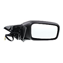 Passenger Side Mirror, Power, Manual Folding, Heated, Paintable, Without Signal Light, Without memory, Without Puddle Light, Without Auto-Dimming, Without Blind Spot Feature