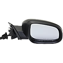 Passenger Side Mirror, Power, Power Folding, Heated, Paintable, In-housing Signal Light, With memory, With Puddle Light, Without Auto-Dimming, Without Blind Spot Feature