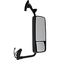 Passenger Side Mirror, Upper - Power Adjust, Lower - Manual Adjust, Heated, Manual Folding, Paintable, No Signal Light, No Memory, No Puddle Light, No Auto-Dimming, No Blind Spot Feature