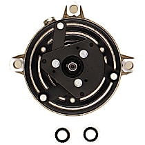 A/C Compressor, With Clutch, 6-Groove Pulley, 6 Cyl 3.8L, Valeo OE Replacement - 