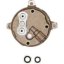 10000443 A/C Compressor, With Clutch, 6-Groove Pulley, 3.8L, 6Cyl, Valeo OE Replacement
