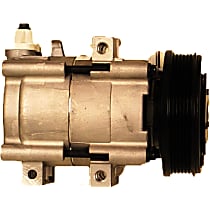A/C Compressor, With Clutch, 6-Groove Pulley, 4 Cyl 2.3L, Valeo OE Replacement - 