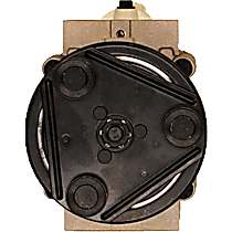 A/C Compressor, To 05/02/05, with 6 Grooves, With Clutch, 6-Groove Pulley, 3.0L, Valeo OE Replacement - 