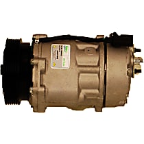 A/C Compressor, To Chassis # 8NY030000, With Clutch, 6-Groove Pulley, 4 Cyl 1.8L, Valeo OE Replacement - 