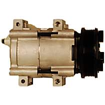 A/C Compressor, With Clutch, 6-Groove Pulley, 6 Cyl 3.0L, Valeo OE Replacement - 