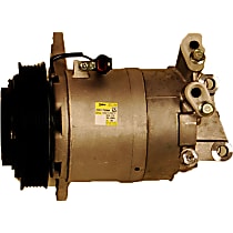 A/C Compressor Sold individually With Clutch, 6-Groove Pulley