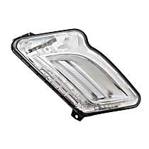 31278558 Passenger Side Parking Light, Without bulb(s)