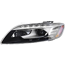 44708 Driver Side Xenon Headlight, Without bulb(s)