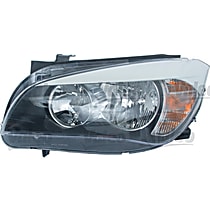 46658 Driver Side Halogen Headlight, With bulb(s), OE Replacement, Valeo OE Replacement