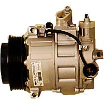 813137 A/C Compressor, With Clutch, 7-Groove Pulley, Valeo OE Replacement