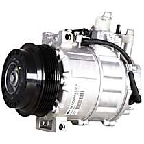813157 A/C Compressor, With Clutch, 6-Groove Pulley, Valeo OE Replacement