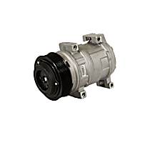 A/C Compressor, With Clutch, 8-Groove Pulley, 8 Cyl 5.7L - 