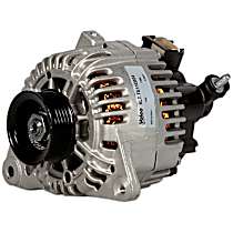 A/C Compressor, With Clutch, 7-Groove Pulley, 6 Cyl 3.5L, Valeo A/C Compressor - 