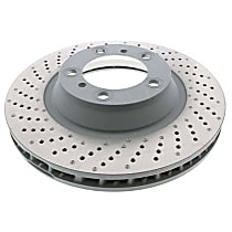 991-351-403-01 Front, Driver Side Brake Disc