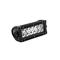 09-13206C LED Light Bar - Black, 8.7 in., Sold individually