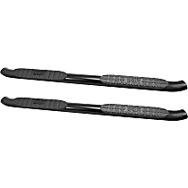 21-23715 Pro Traxx 4 Series Nerf Bars Powdercoated Black, Cab Length - Set of 2
