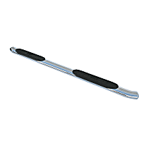 21-23720 Pro Traxx 4 Series, Polished Stainless Steel 4in. Oval Nerf Bars