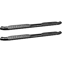 21-22775 Pro Traxx 4 Series Nerf Bars Powdercoated Black, Cab Length - Set of 2
