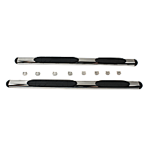 22-5050 Premier Series Polished Nerf Bars, Covers Cab Length - Set of 2