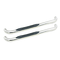23-1100 E-Series, Polished Stainless Steel 3in. Round Nerf Bars