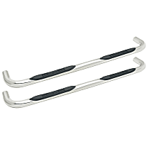23-3440 E-Series Polished Nerf Bars, Covers Cab Length - Set of 2