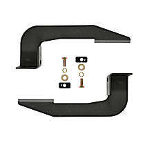 27-2395 Running Board Mounting Kit - Black, Steel, Direct Fit, Kit