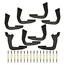 27-2485 Running Board Mounting Kit - Black, Kit