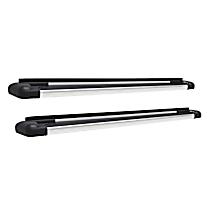 SG6 LED Series Running Boards, Black, Non-Powered, Aluminum, Set of 2
