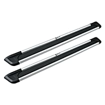 Running Boards, Standard Cab Pickup, Polished, Non-Powered, Aluminum, Set of 2, Sure-grip Series