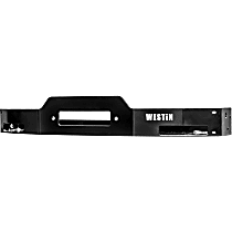46-23785 Winch Mount - Powdercoated Black, Steel, Plate, Direct Fit, Sold individually
