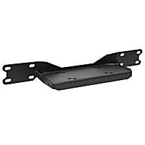 46-23925 Winch Mount - Powdercoated Black, Steel, Direct Fit, Sold individually