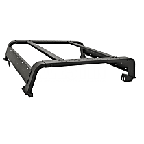 51-10015 Cargo Rack - Textured Black, Steel, Direct Fit, Sold individually